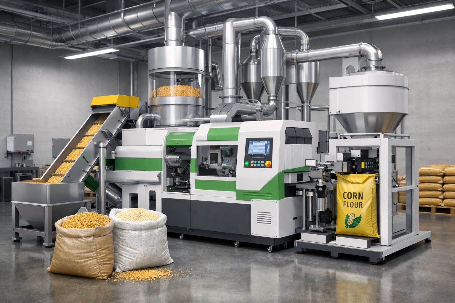 Food-processing factory (envisioned)